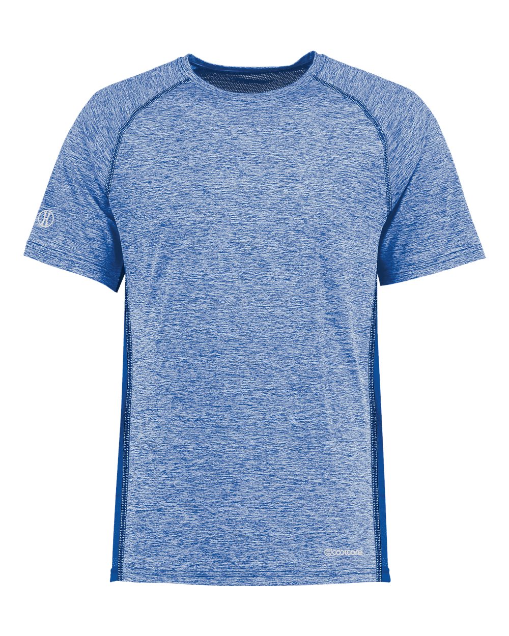 Holloway 222671 Youth Electrify CoolCore® T-Shirt in Royal Heather