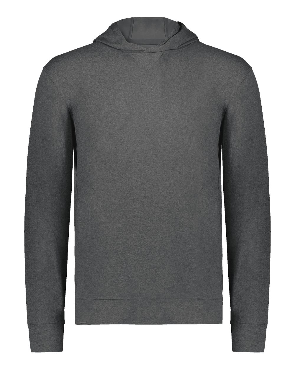 Holloway 222698 Youth Eco Revive™ Ventura Soft Knit Hooded Sweatshirt in Carbon Heather
