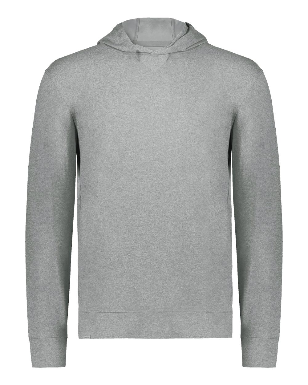 Holloway 222698 Youth Eco Revive™ Ventura Soft Knit Hooded Sweatshirt in Grey Heather