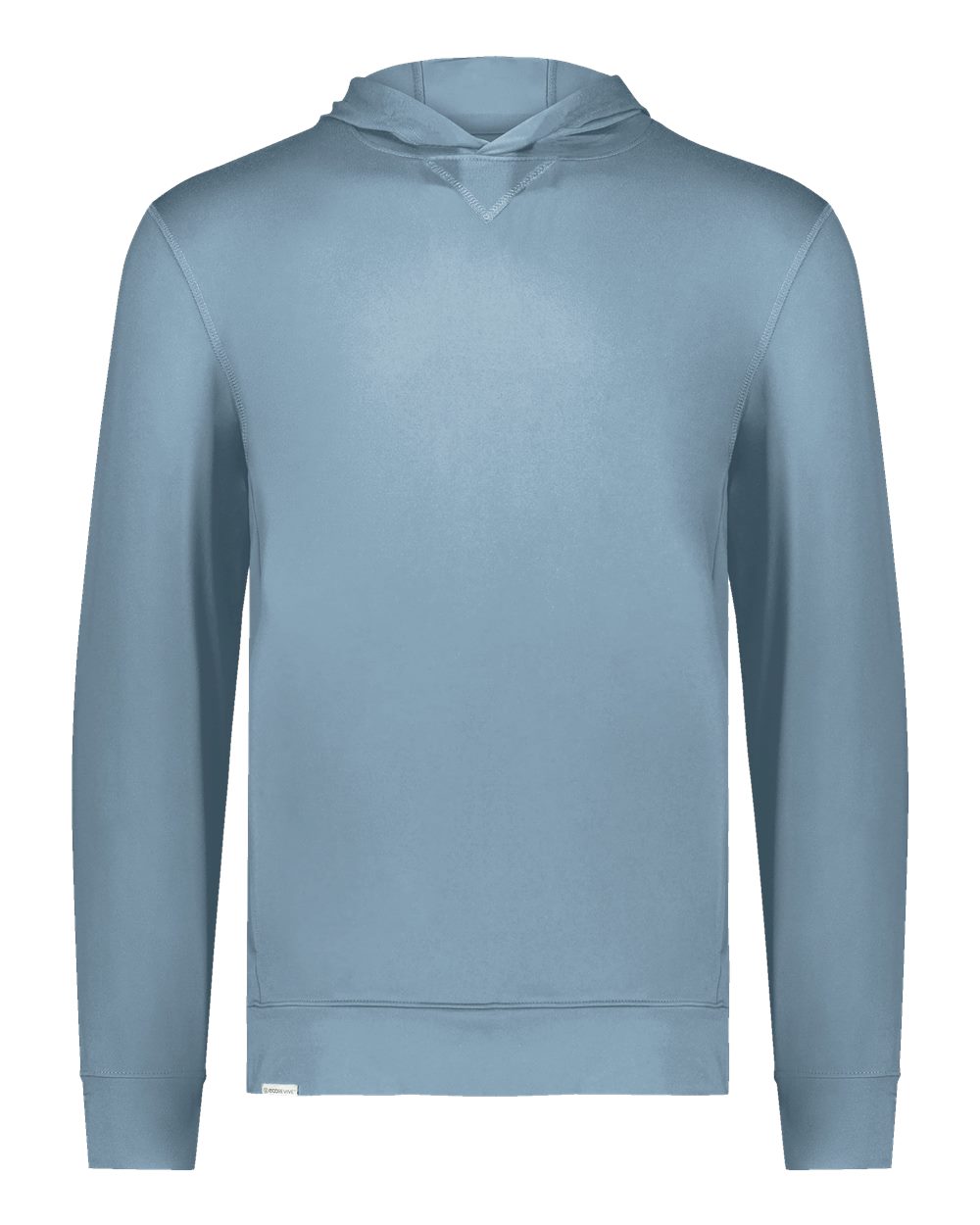 Holloway 222698 Youth Eco Revive™ Ventura Soft Knit Hooded Sweatshirt in Storm