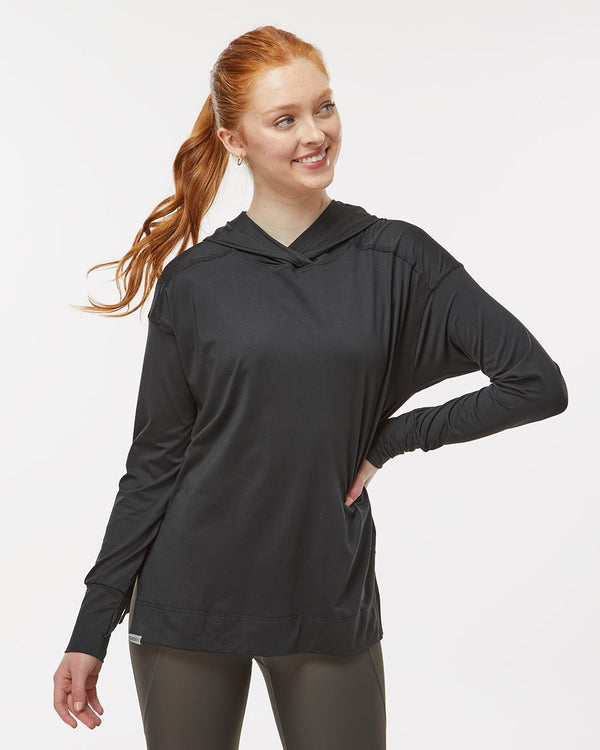 Holloway 222798 Women's Eco Revive™ Ventura Soft Knit Hooded Sweatshirt