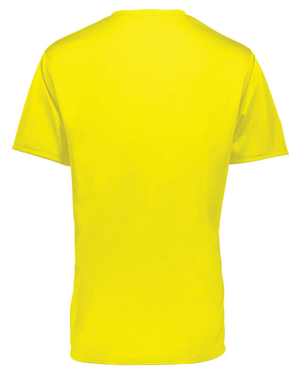 Holloway 222818 Men's Momentum T-Shirt in Electric Yellow, back