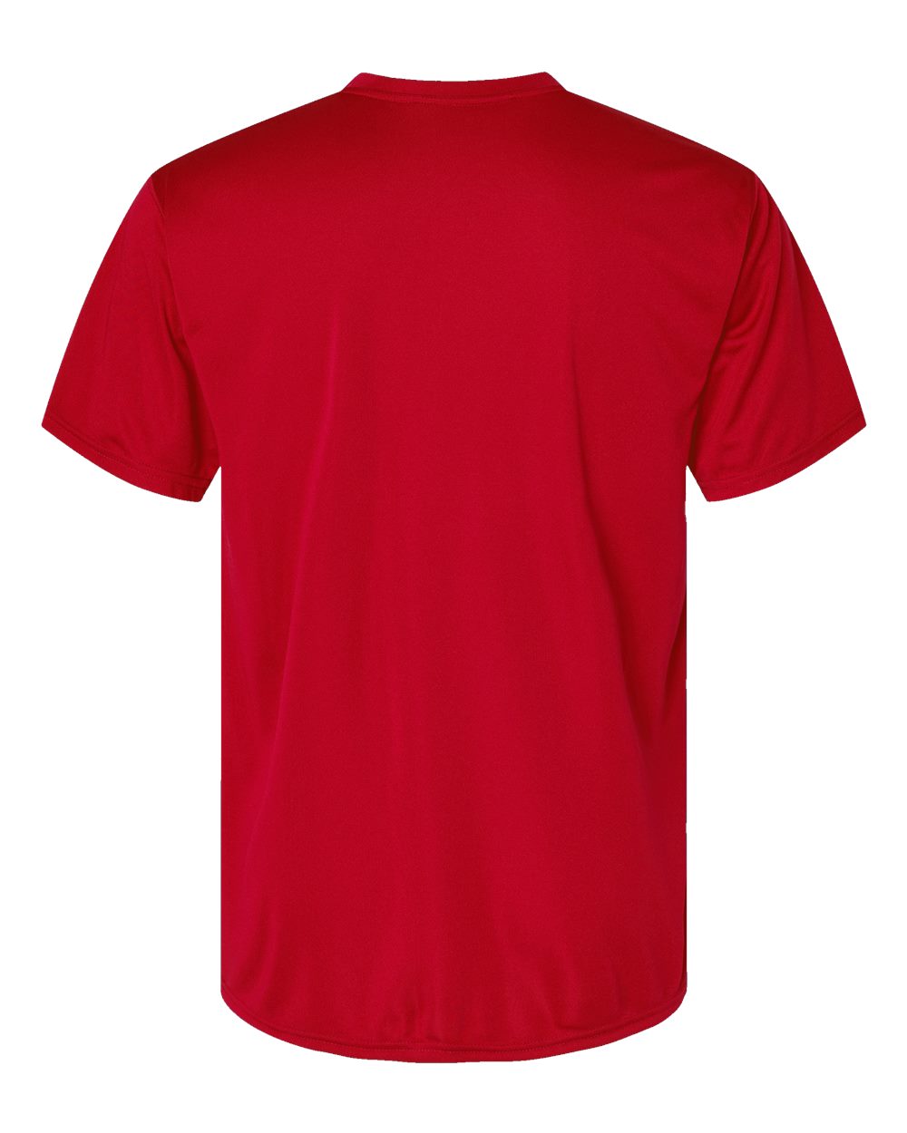 Holloway 222818 Men's Momentum T-Shirt in Scarlet, back