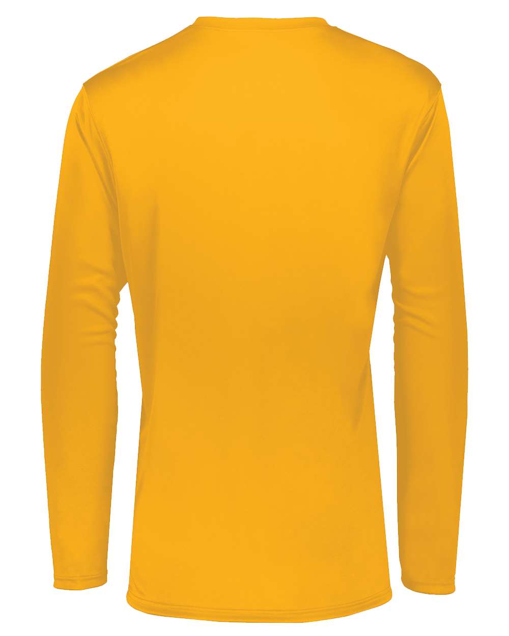 Holloway 222822 Men's Momentum Long Sleeve T-Shirt in Gold, back