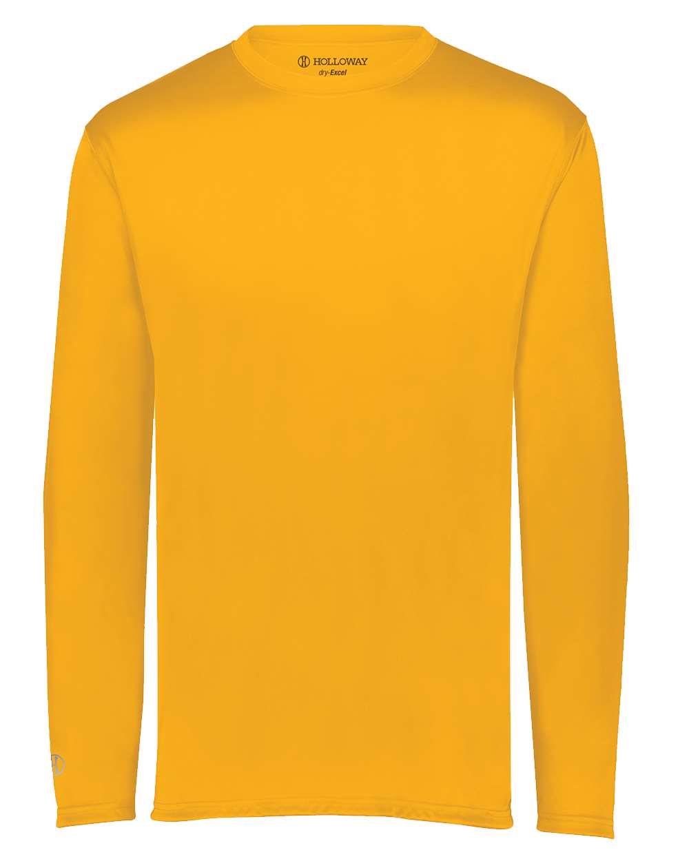 Holloway 222822 Men's Momentum Long Sleeve T-Shirt in Gold