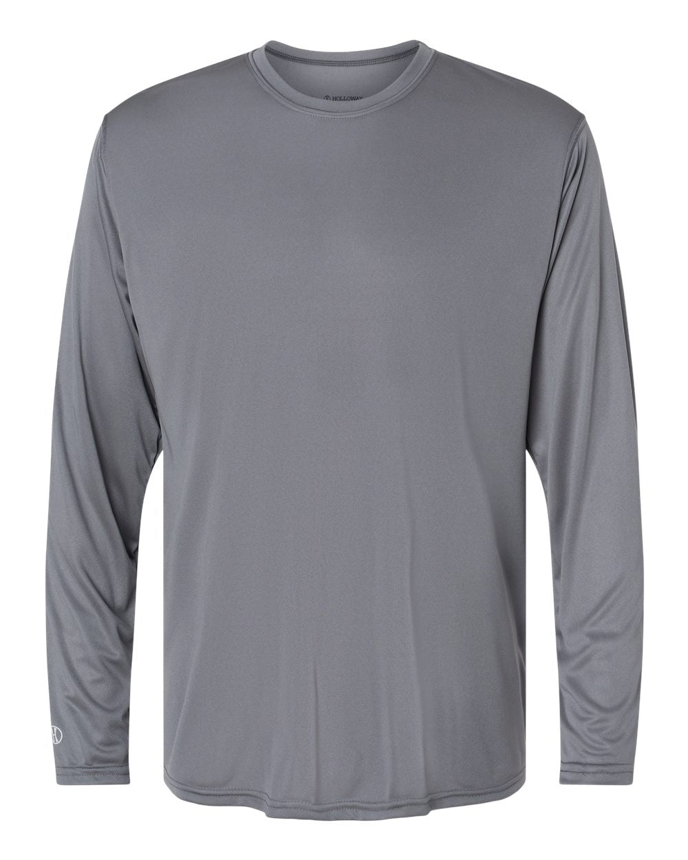 Holloway 222822 Men's Momentum Long Sleeve T-Shirt in Graphite
