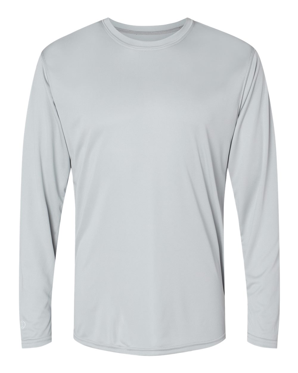Holloway 222822 Men's Momentum Long Sleeve T-Shirt in Silver