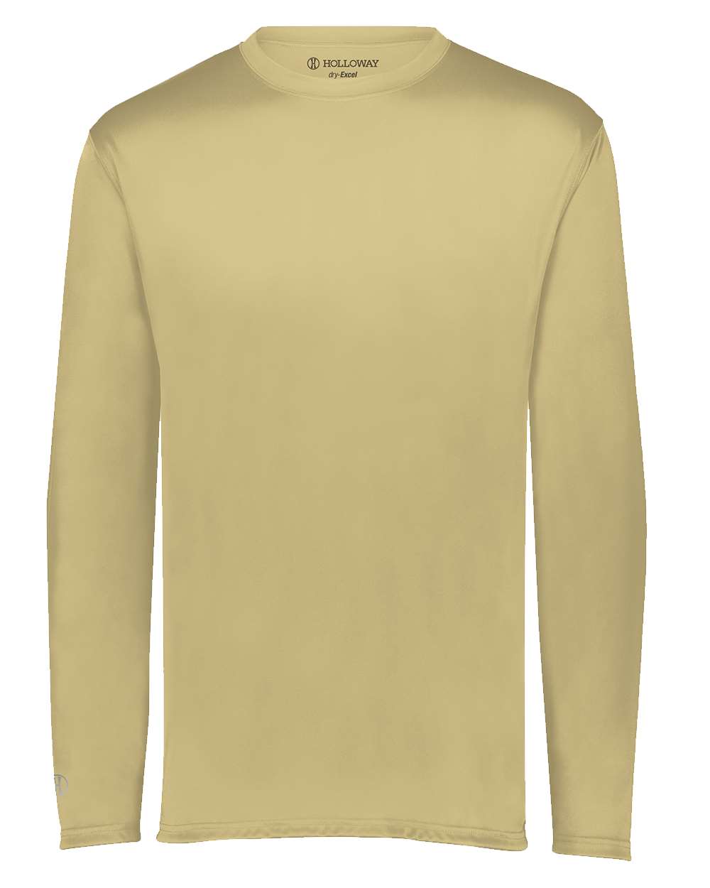 Holloway 222822 Men's Momentum Long Sleeve T-Shirt in Vegas Gold
