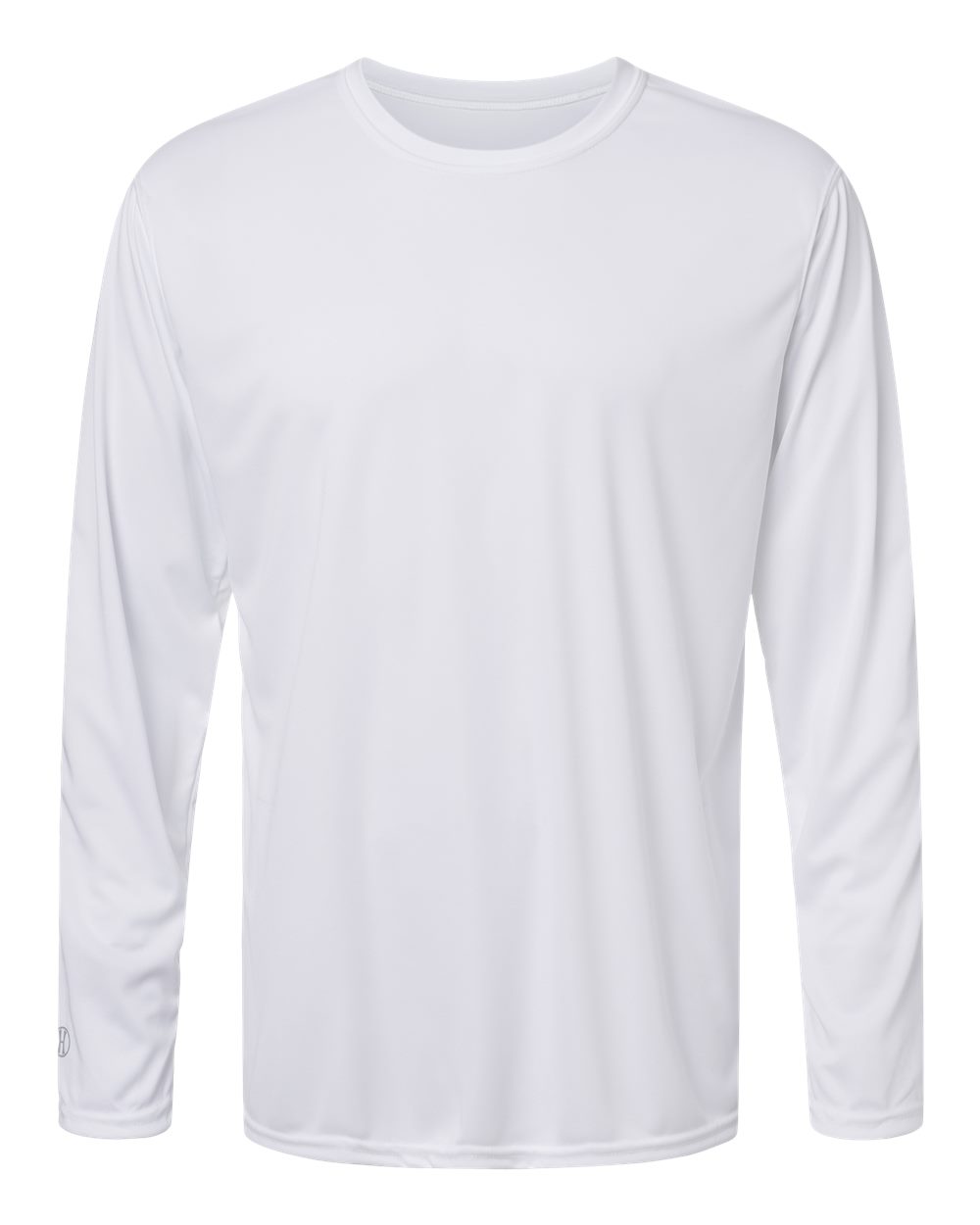 Holloway 222822 Men's Momentum Long Sleeve T-Shirt in White