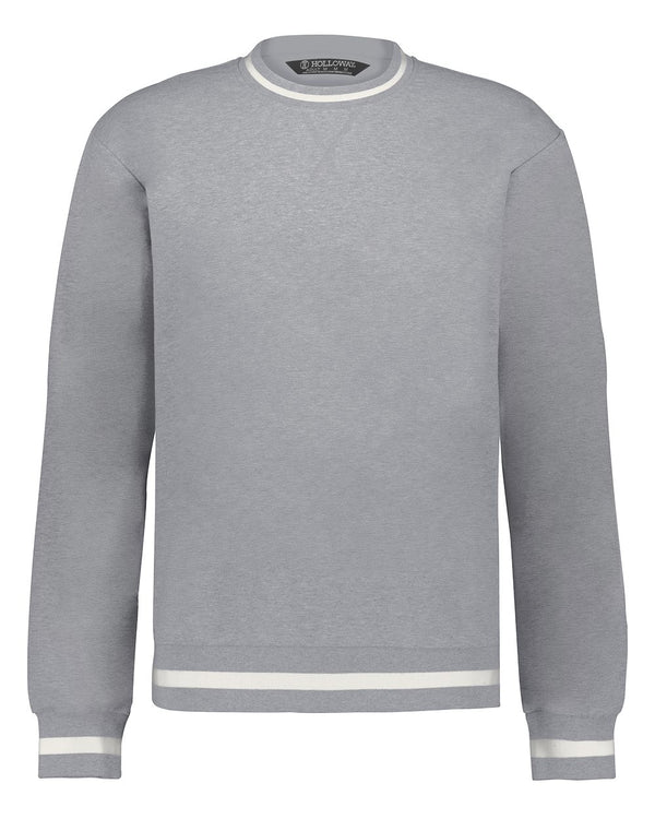 Holloway 223527 Unisex Heritage Prep Crewneck Sweatshirt