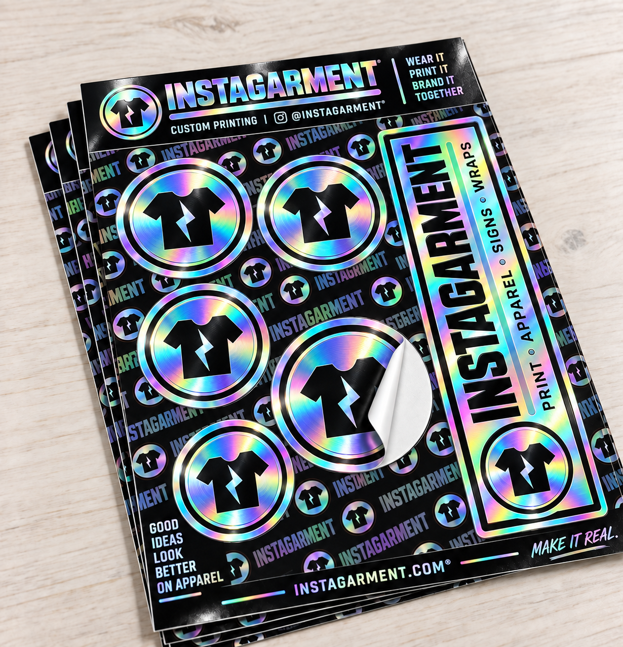 Sticker Sheets — Holographic