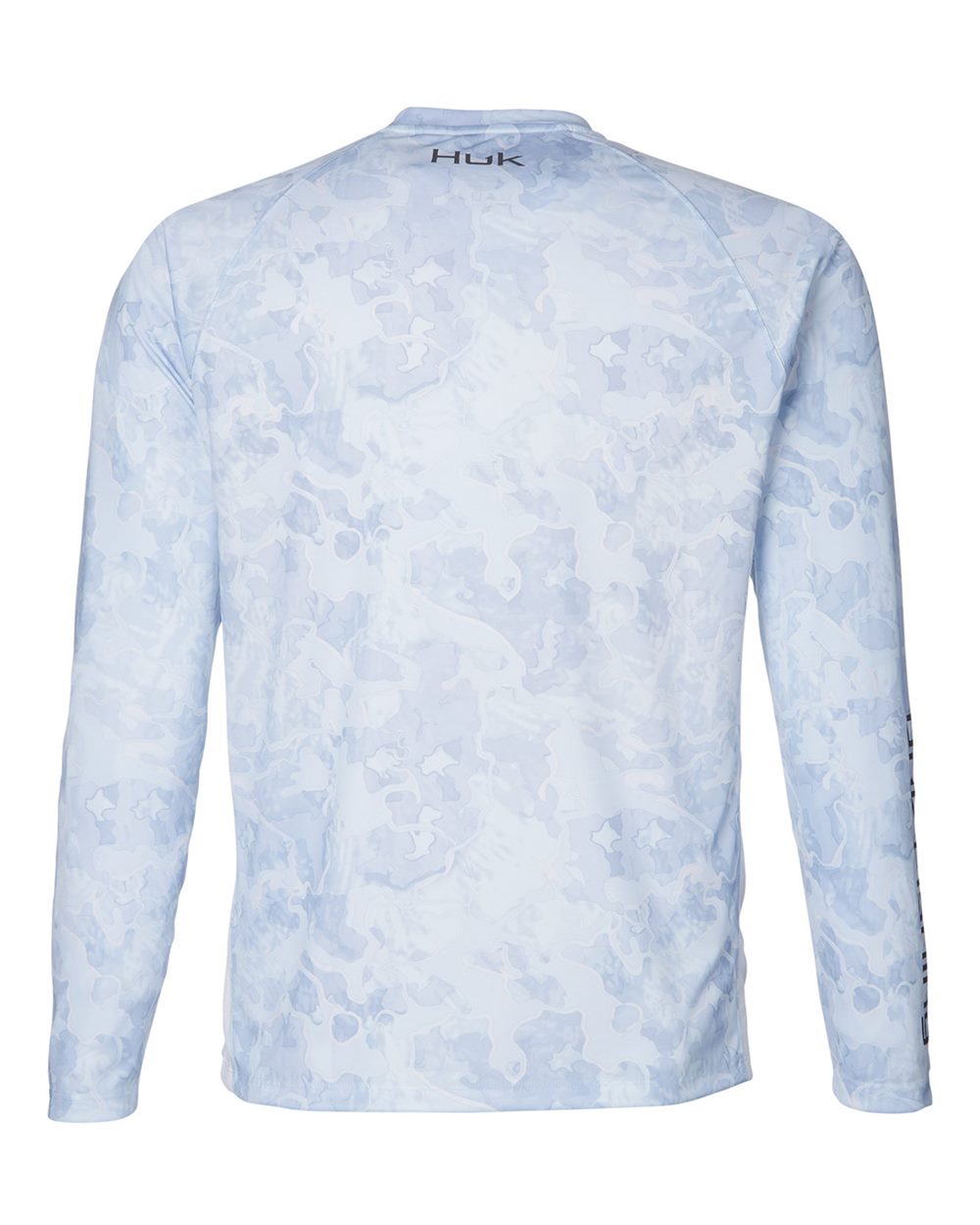 HUK H12L003 Unisex LoPro Camo Long Sleeve T-Shirt in Kenai, back