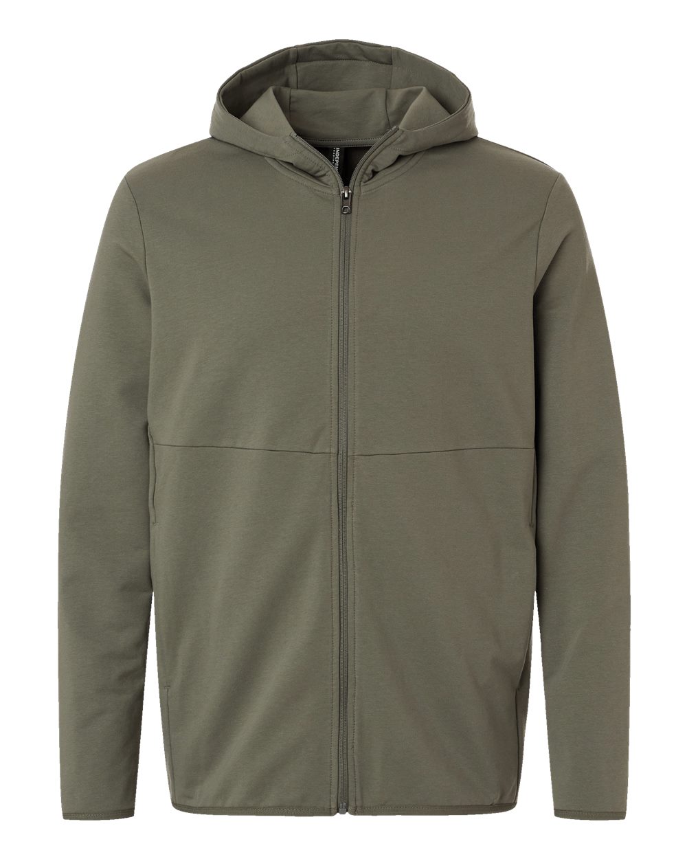 Independent Trading Co. EXP30PZ Unisex Perform Full-Zip Hooded Sweatshirt in Pine