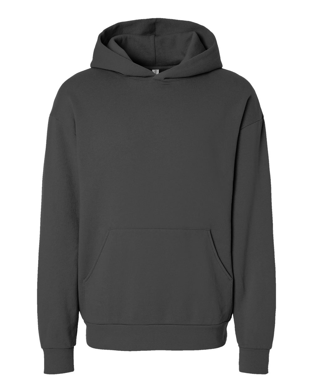 Independent Trading Co. IND280SL Unisex Avenue Midweight Hooded Sweatshirt in Pigment Black