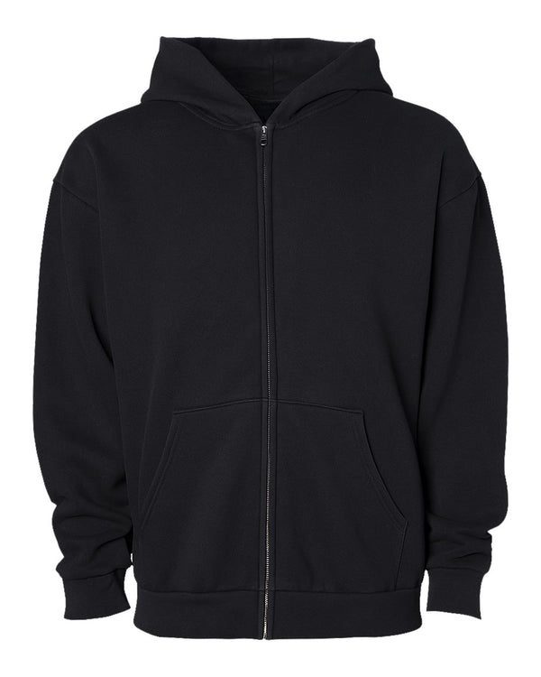Independent Trading Co. IND280ZIP Unisex Avenue Midweight Full-Zip Hooded Sweatshirt