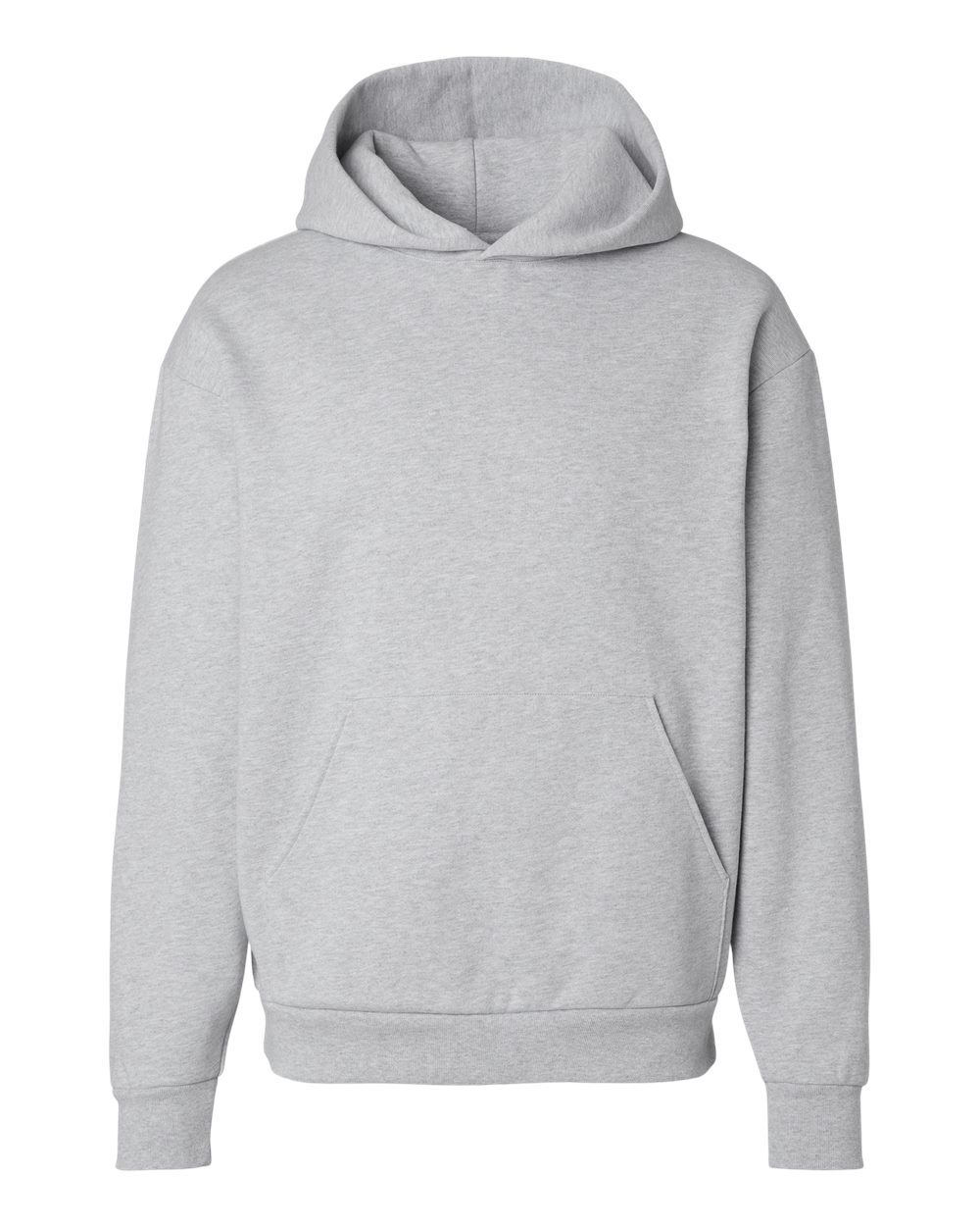 Independent Trading Co. IND330BLV Unisex Boulevard Heavyweight Hooded Sweatshirt in Grey Heather