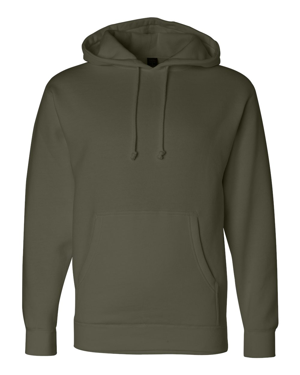 Independent Trading Co. IND4000 Unisex Heavyweight Hooded Sweatshirt in Army