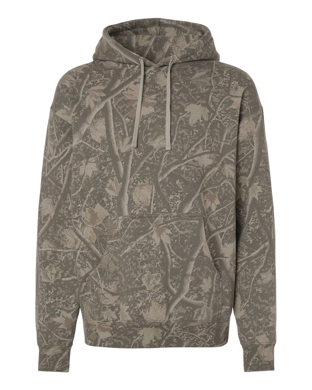 Independent Trading Co. IND4000 Unisex Heavyweight Hooded Sweatshirt in Deadwood Tree Camo