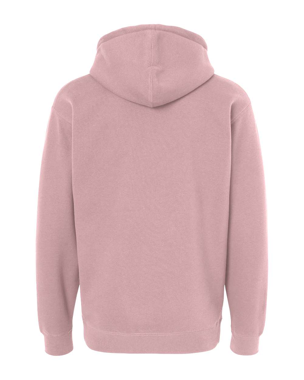 Independent Trading Co. IND4000 Unisex Heavyweight Hooded Sweatshirt in Dusty Pink, back