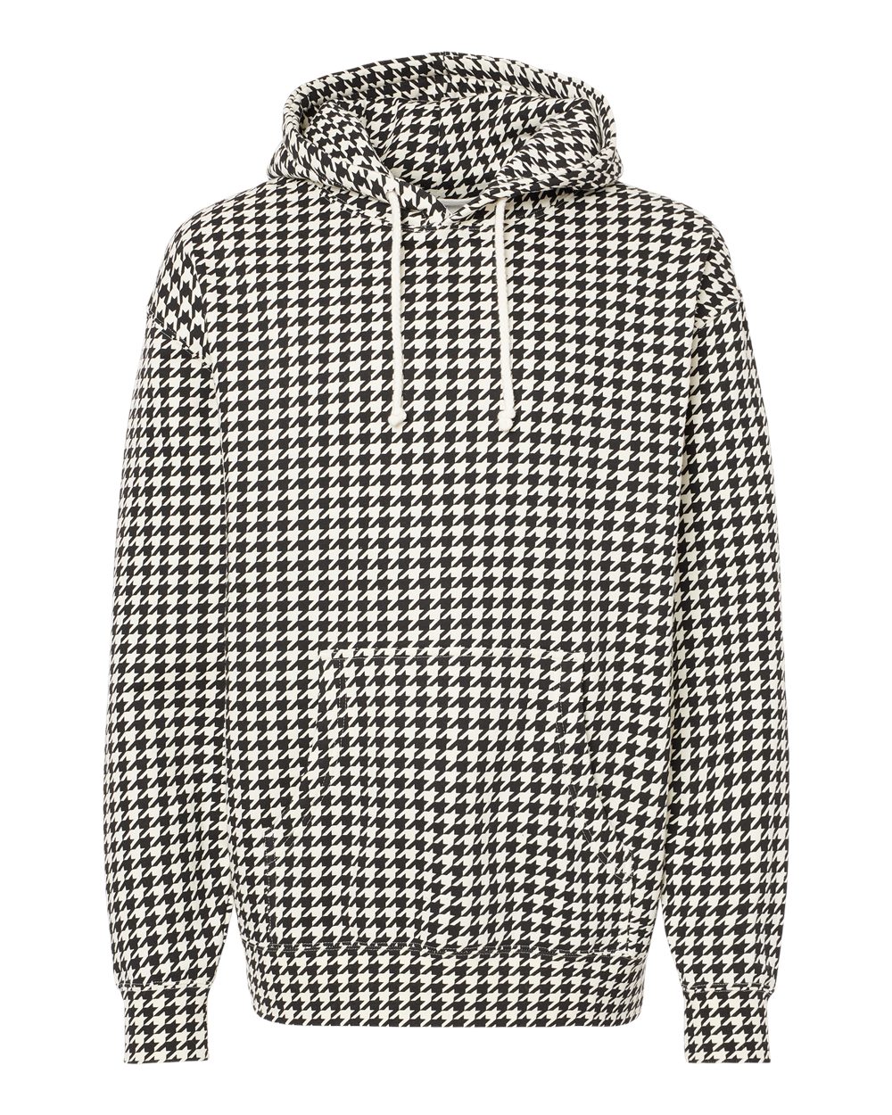 Independent Trading Co. IND4000 Unisex Heavyweight Hooded Sweatshirt in Houndstooth