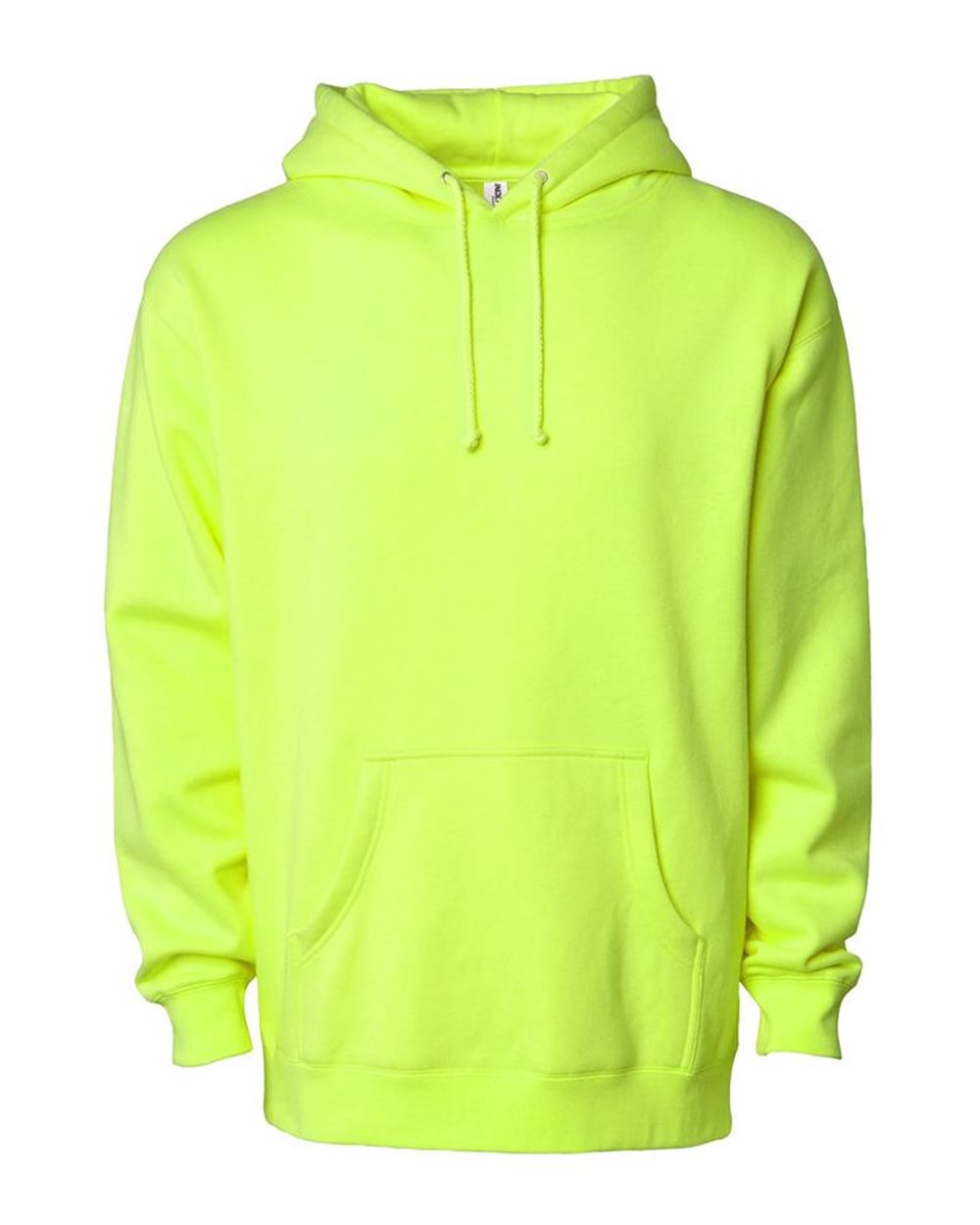 Independent Trading Co. IND4000 Unisex Heavyweight Hooded Sweatshirt in Safety Yellow