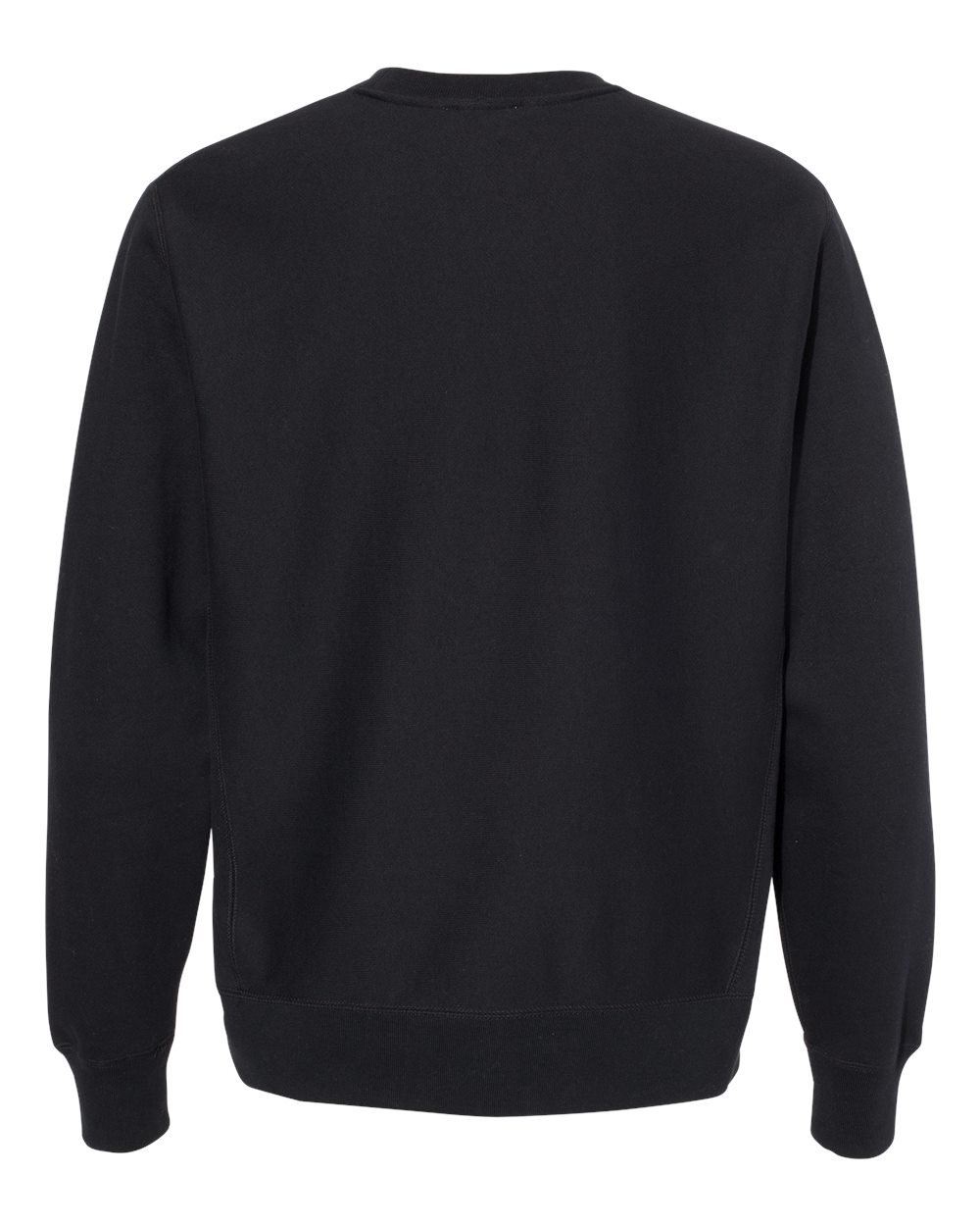 Independent Trading Co. IND5000C Unisex Legend Premium Heavyweight Cross-Grain Crewneck Sweatshirt in Black, back