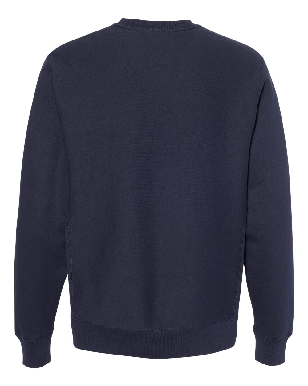 Independent Trading Co. IND5000C Unisex Legend Premium Heavyweight Cross-Grain Crewneck Sweatshirt in Classic Navy, back