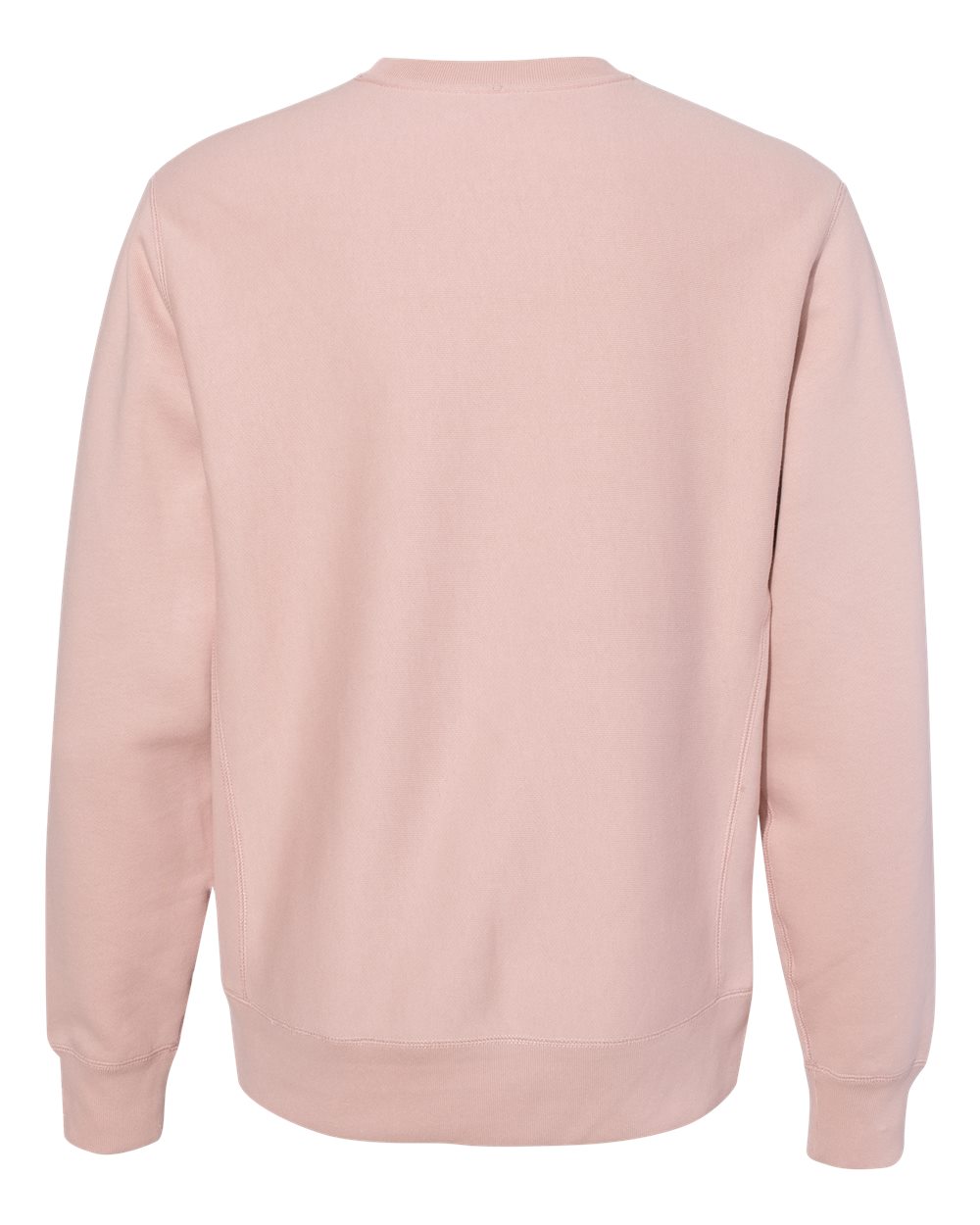 Independent Trading Co. IND5000C Unisex Legend Premium Heavyweight Cross-Grain Crewneck Sweatshirt in Dusty Pink, back