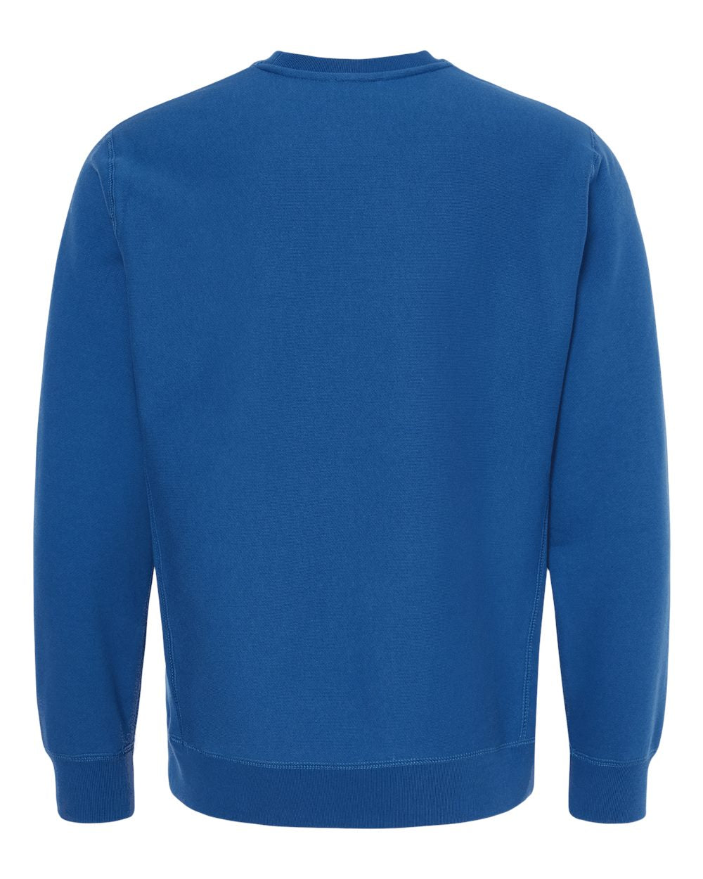 Independent Trading Co. IND5000C Unisex Legend Premium Heavyweight Cross-Grain Crewneck Sweatshirt in Royal, back