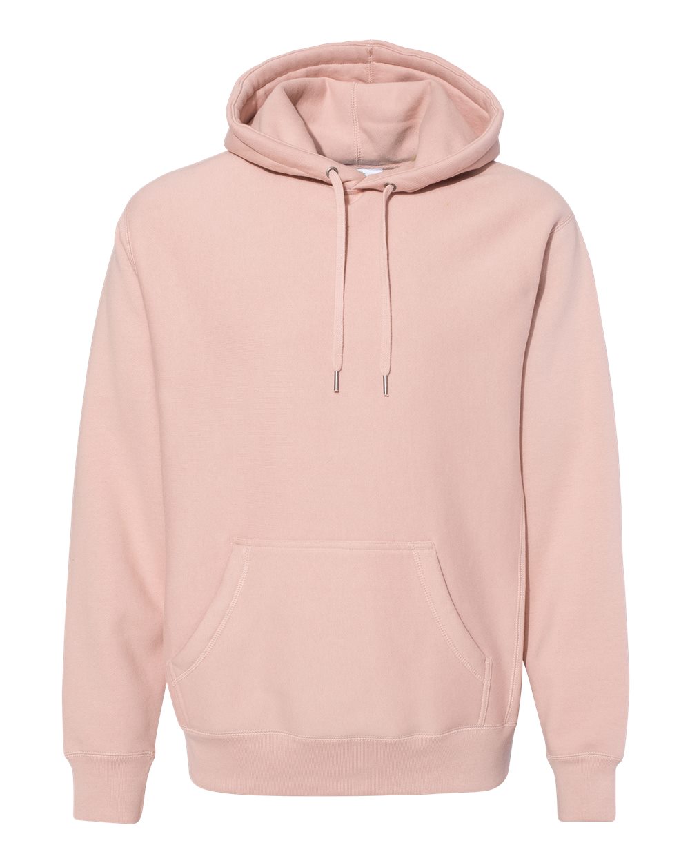 Independent Trading Co. IND5000P Unisex Legend Premium Heavyweight Cross-Grain Hooded Sweatshirt in Dusty Pink