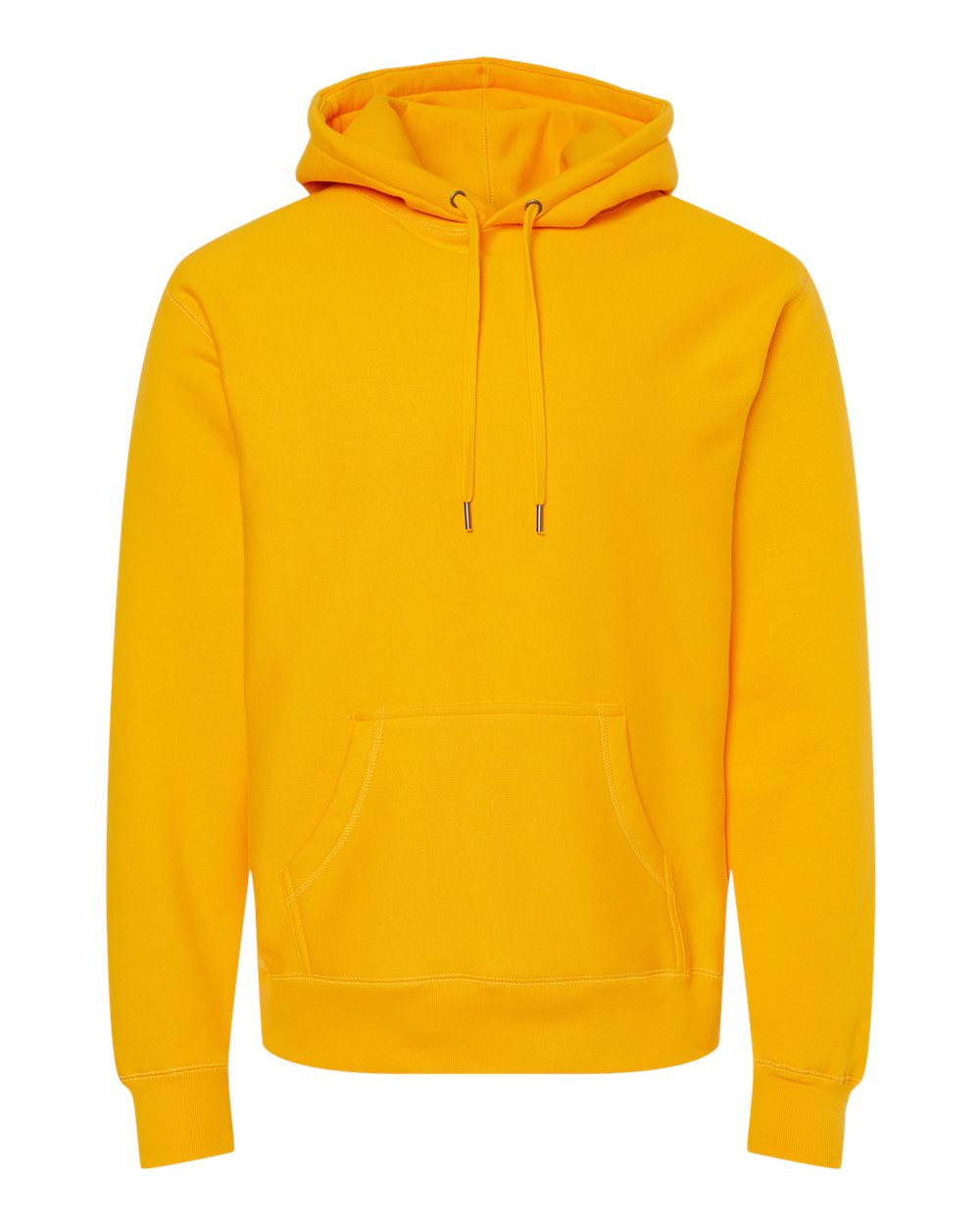 Independent Trading Co. IND5000P Unisex Legend Premium Heavyweight Cross-Grain Hooded Sweatshirt in Gold