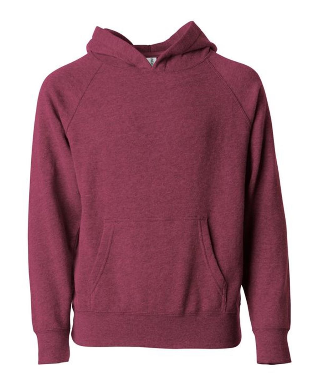 Independent Trading Co. PRM10TSB Toddler Special Blend Hooded Raglan Sweatshirt in Crimson
