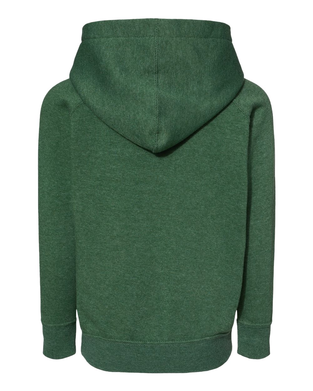 Independent Trading Co. PRM10TSB Toddler Special Blend Hooded Raglan Sweatshirt in Moss, back