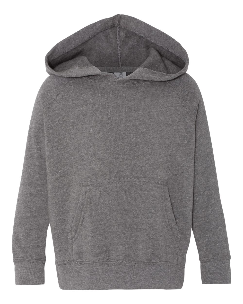 Independent Trading Co. PRM10TSB Toddler Special Blend Hooded Raglan Sweatshirt in Nickel