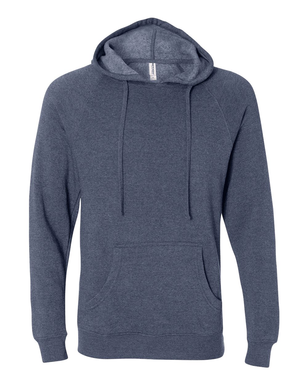 Independent Trading Co. PRM33SBP Unisex Special Blend Raglan Hooded Sweatshirt in Midnight Navy