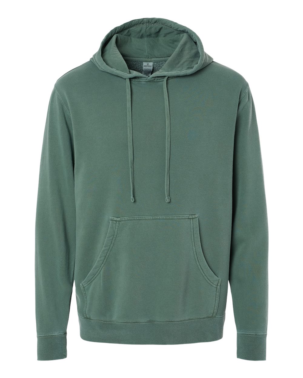 Independent Trading Co. PRM4500 Unisex Midweight Pigment-Dyed Hooded Sweatshirt in Pigment Alpine Green