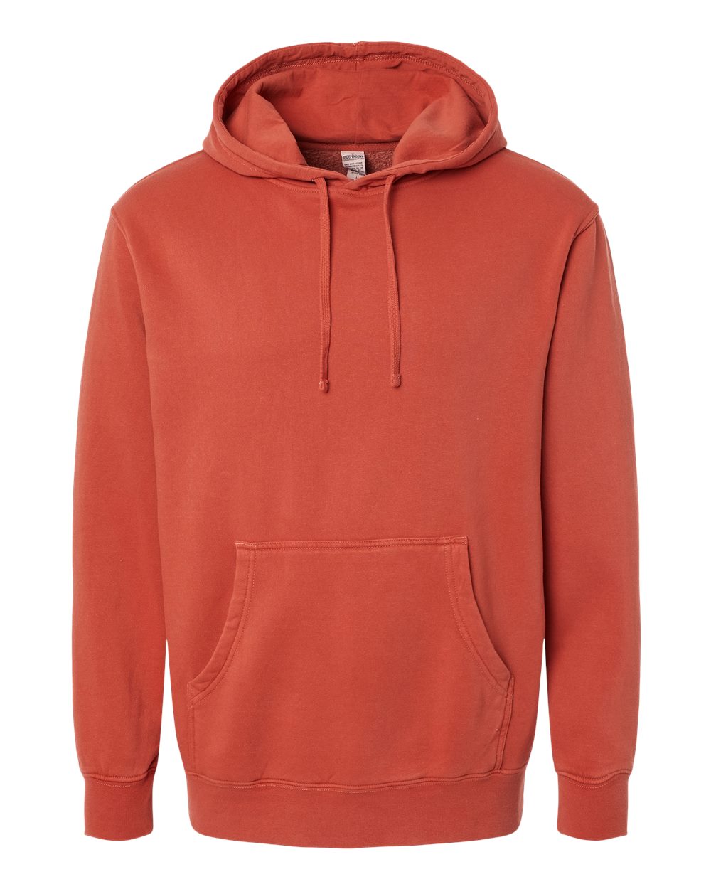Independent Trading Co. PRM4500 Unisex Midweight Pigment-Dyed Hooded Sweatshirt in Pigment Amber
