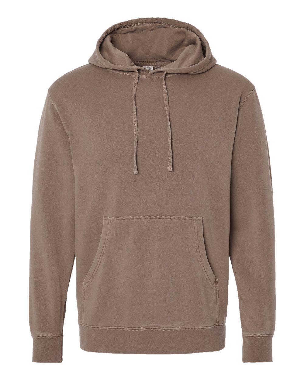 Independent Trading Co. PRM4500 Unisex Midweight Pigment-Dyed Hooded Sweatshirt in Pigment Clay