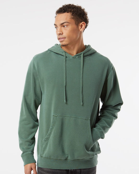 Independent Trading Co. PRM4500 Unisex Midweight Pigment-Dyed Hooded Sweatshirt