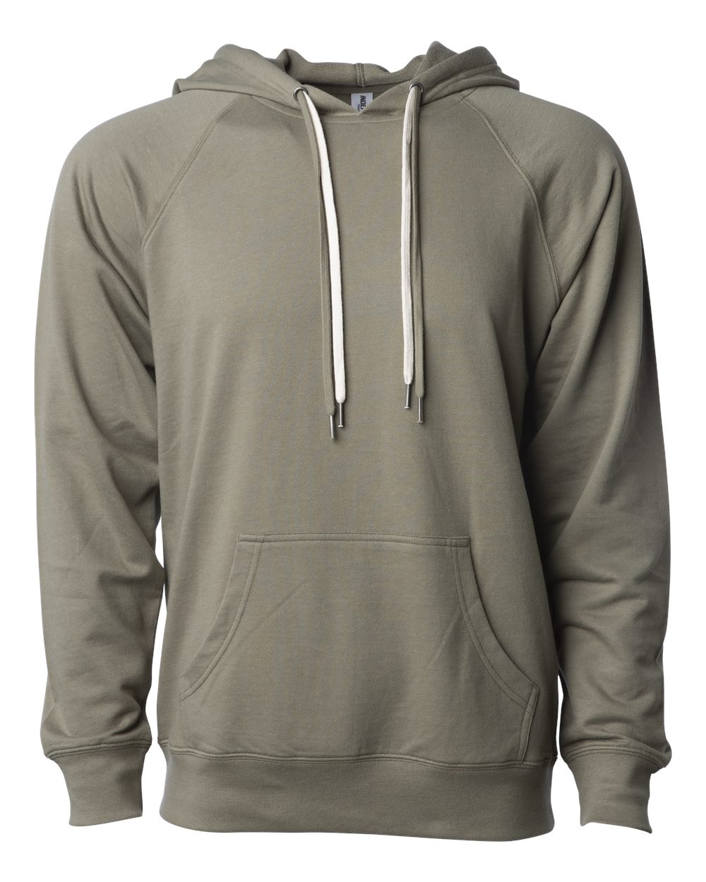 Independent Trading Co. SS1000 Unisex Icon Lightweight Loopback Terry Hooded Sweatshirt in Olive