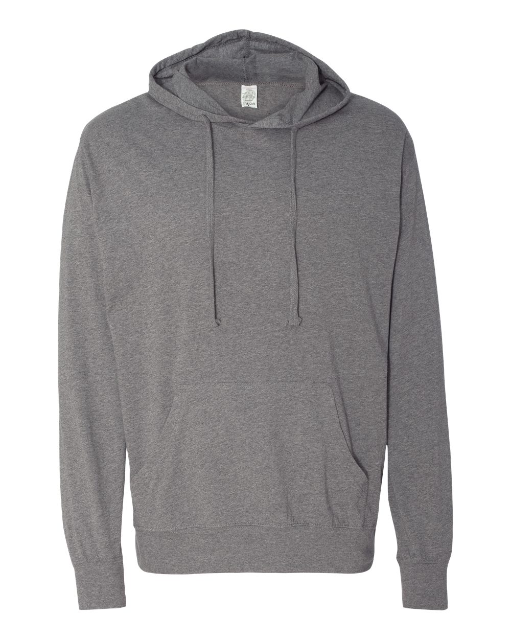 Independent Trading Co. SS150J Unisex Lightweight Hooded Pullover T-Shirt in Gunmetal Heather