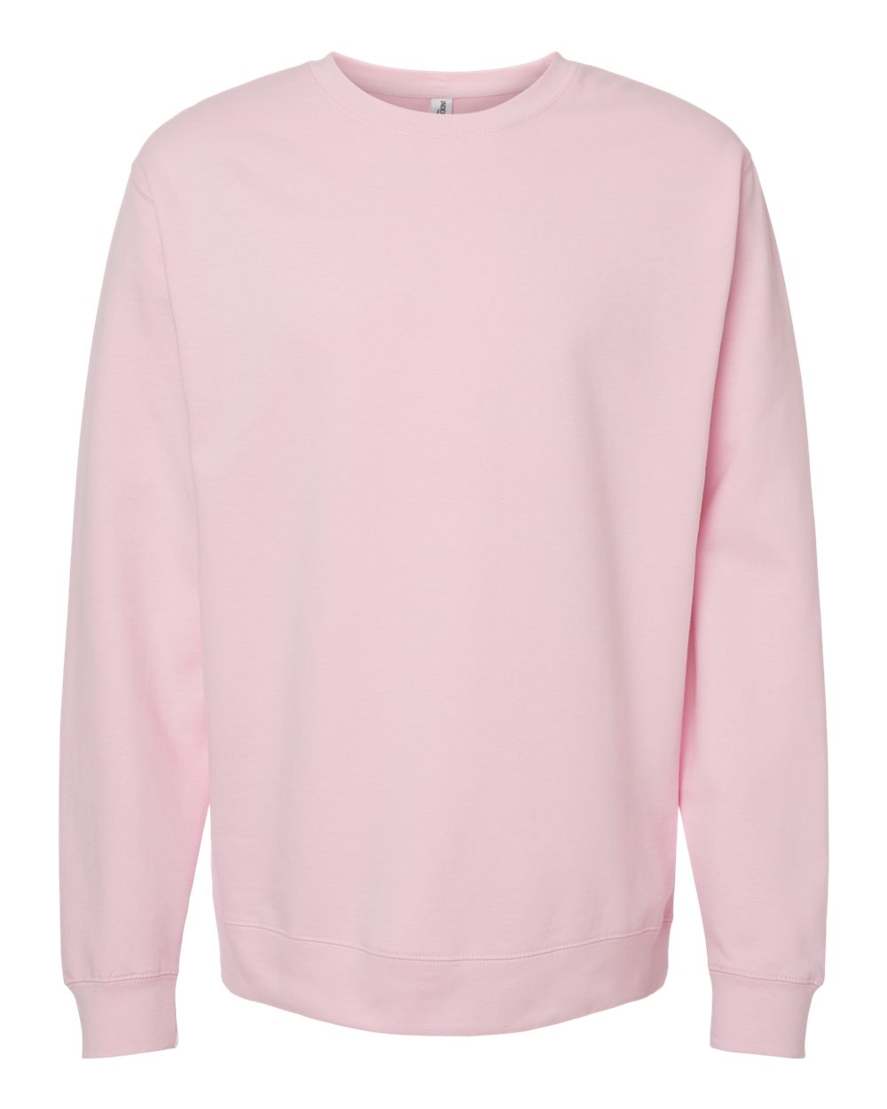 Independent Trading Co. SS3000 Unisex Midweight Crewneck Sweatshirt in Light Pink