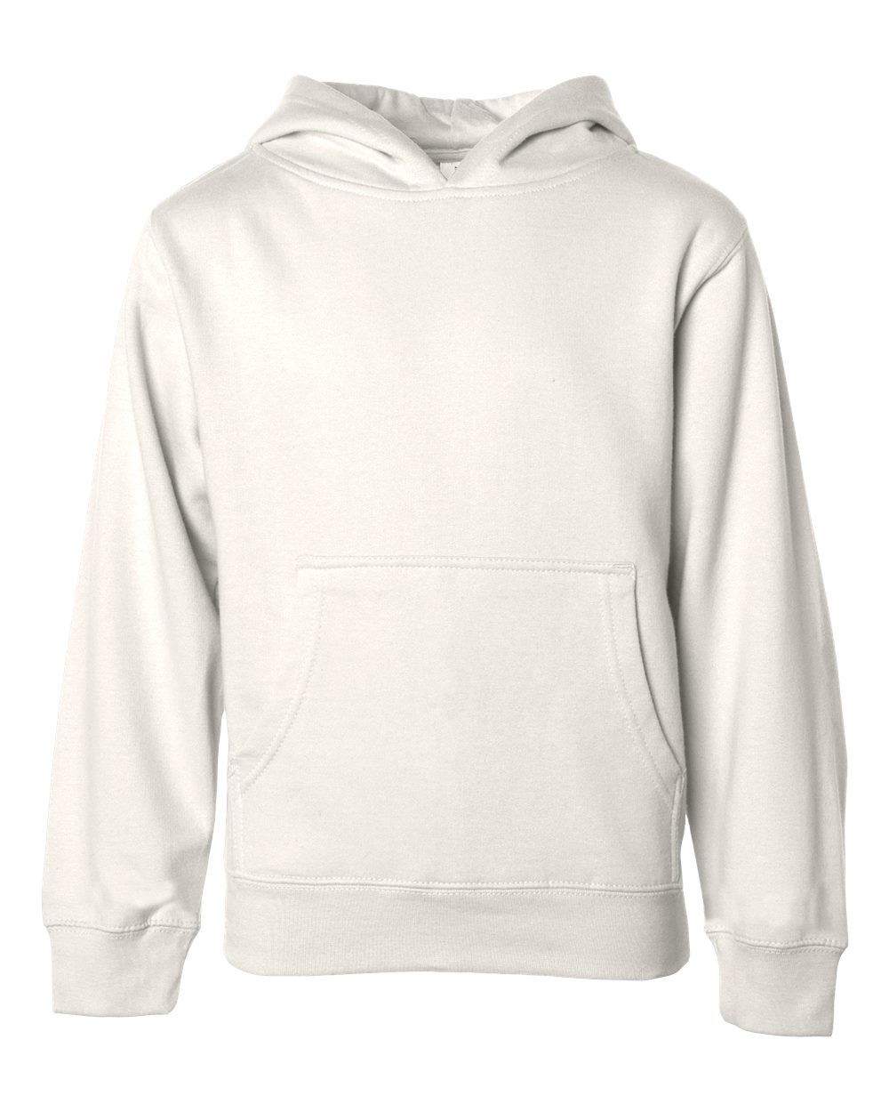 Independent Trading Co. SS4001Y Youth Midweight Hooded Sweatshirt in Bone