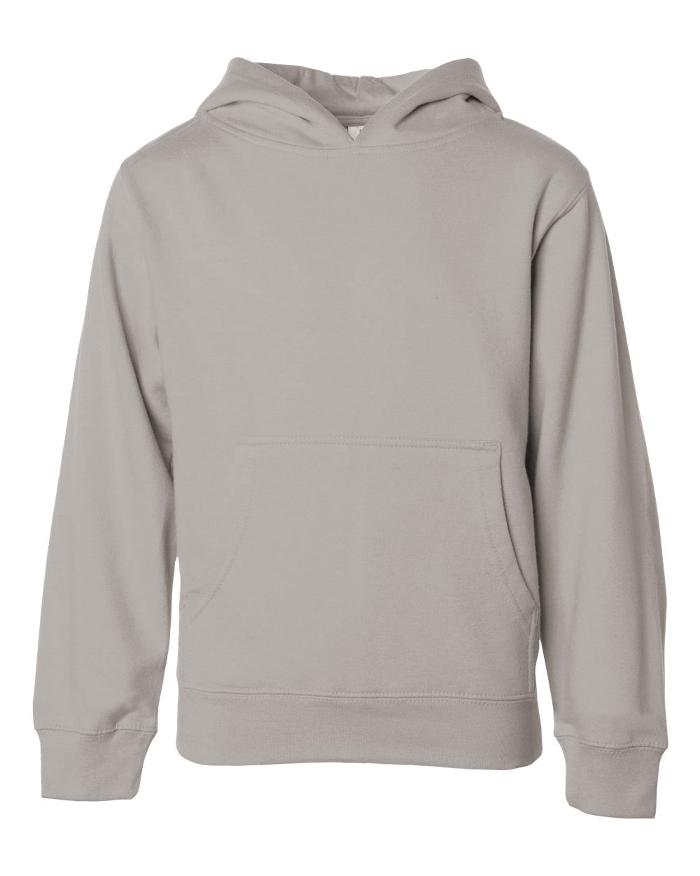 Independent Trading Co. SS4001Y Youth Midweight Hooded Sweatshirt in Cement