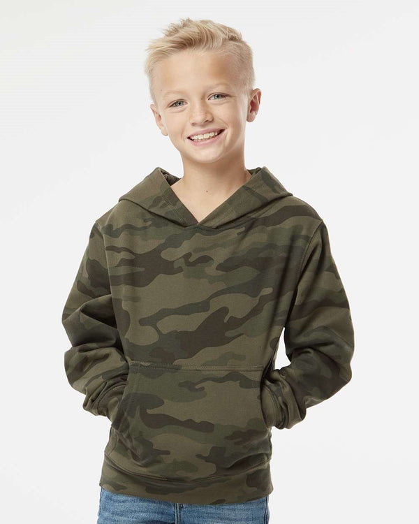 Independent Trading Co. SS4001Y Youth Midweight Hooded Sweatshirt