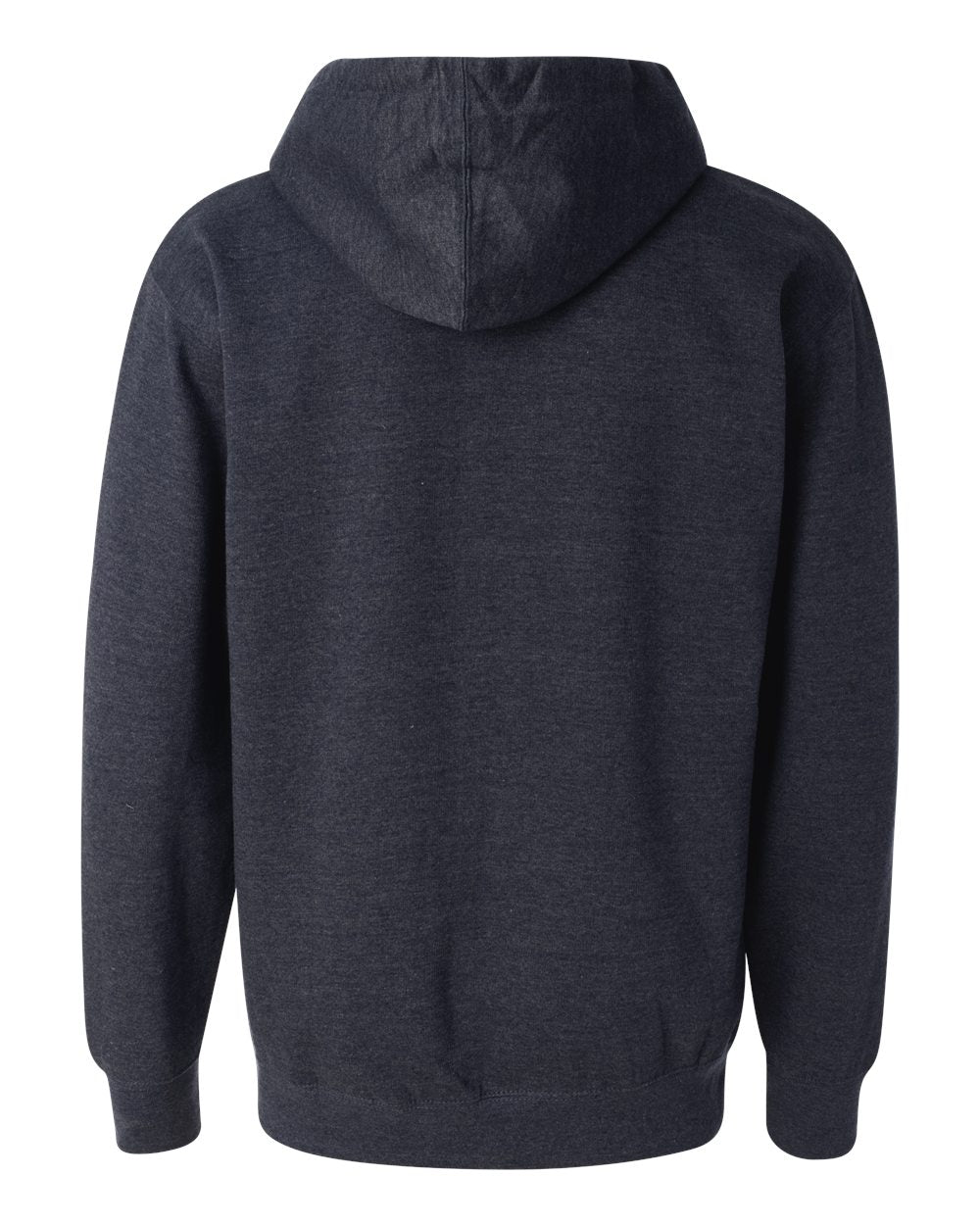 Independent Trading Co. SS4500 Unisex Midweight Hooded Sweatshirt in Classic Navy Heather, back
