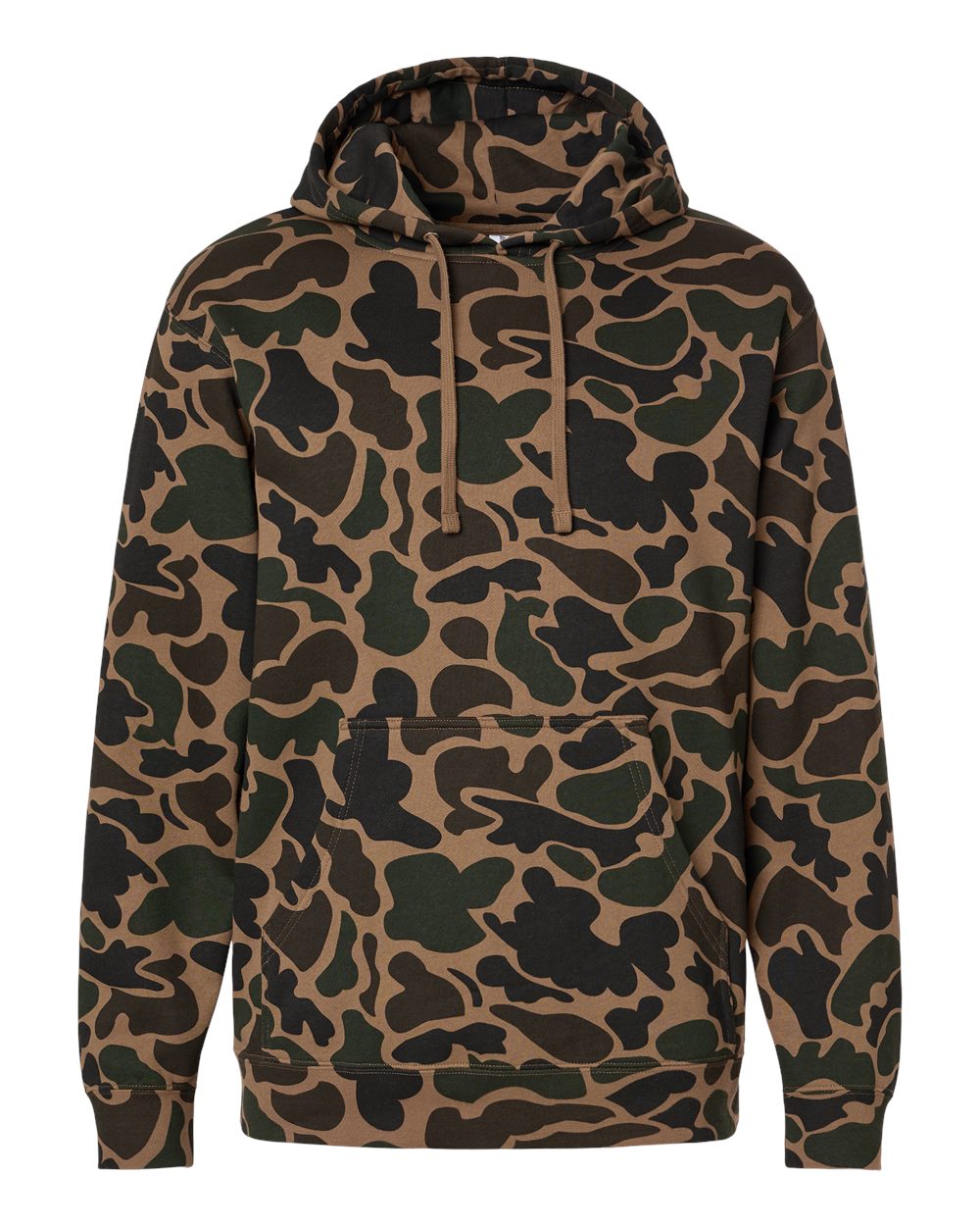 Independent Trading Co. SS4500 Unisex Midweight Hooded Sweatshirt in Duck Camo