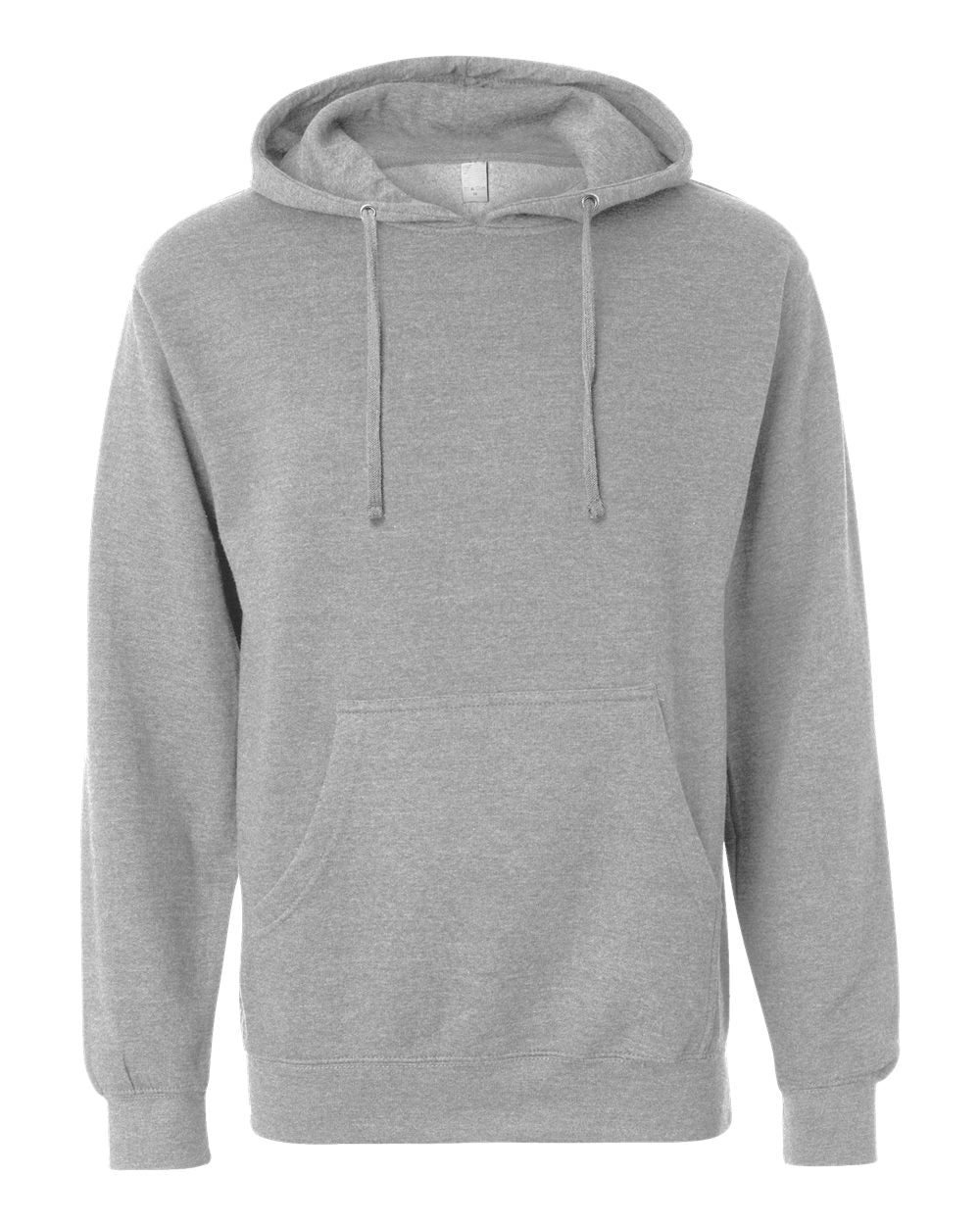 Independent Trading Co. SS4500 Unisex Midweight Hooded Sweatshirt in Grey Heather
