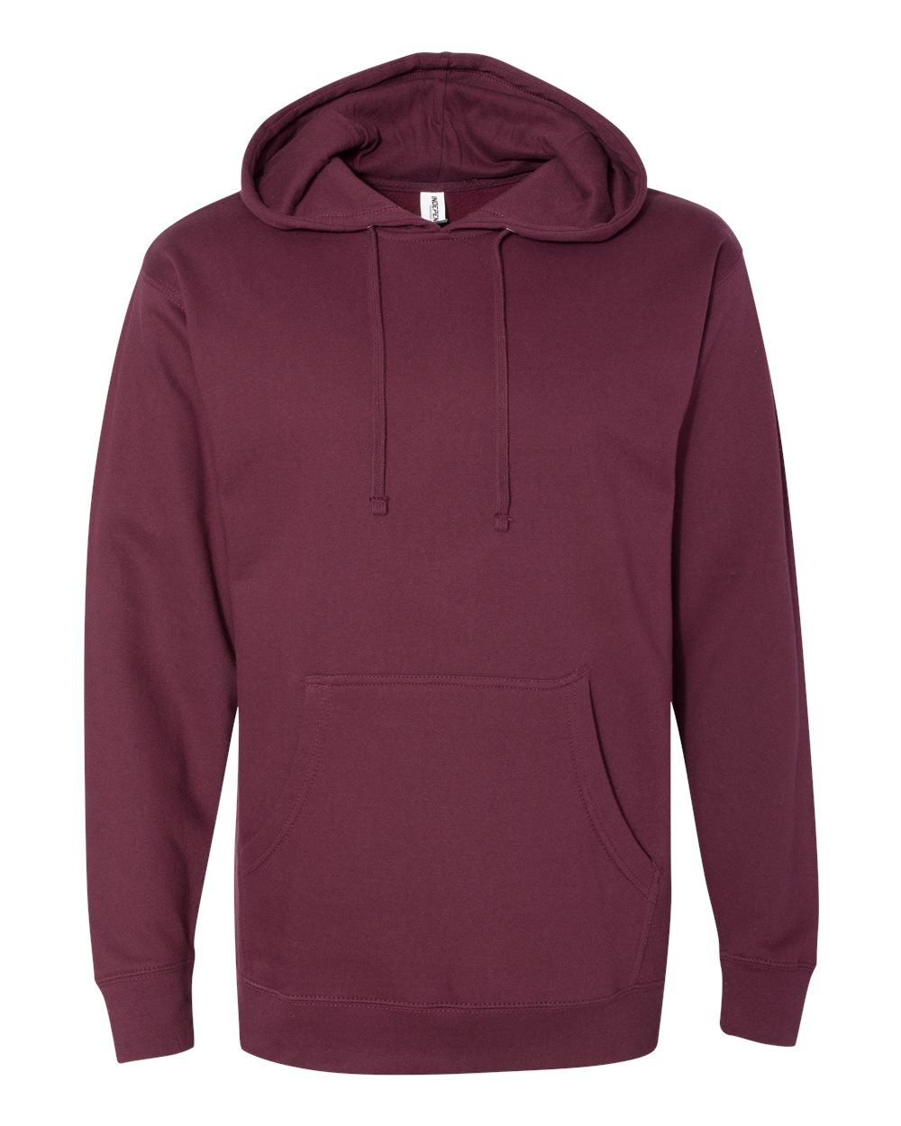 Independent Trading Co. SS4500 Unisex Midweight Hooded Sweatshirt in Maroon