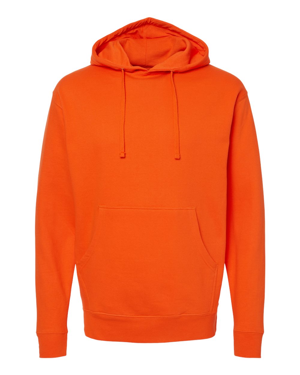 Independent Trading Co. SS4500 Unisex Midweight Hooded Sweatshirt in Orange